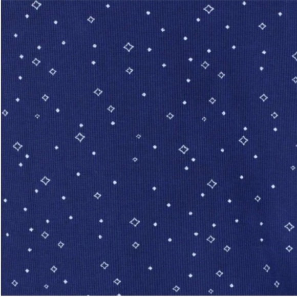 Midnight by Carole Hochman Blue and White Print Pajama Set Size Small - Picture 7 of 8